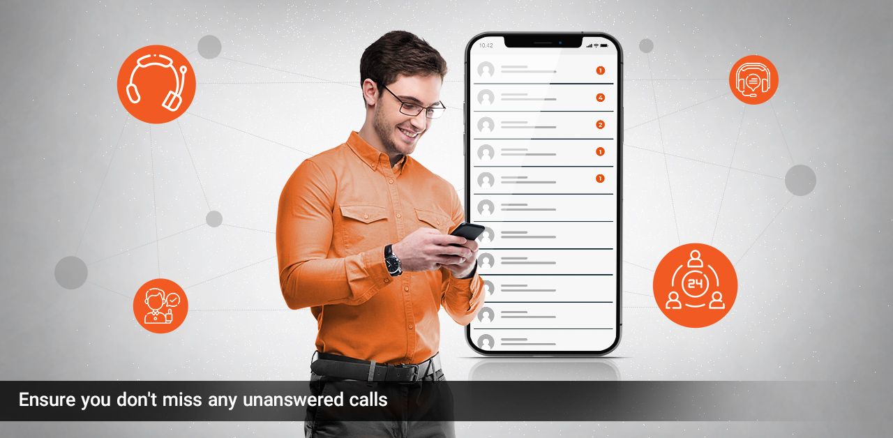 Ensure you don't miss any unanswered calls